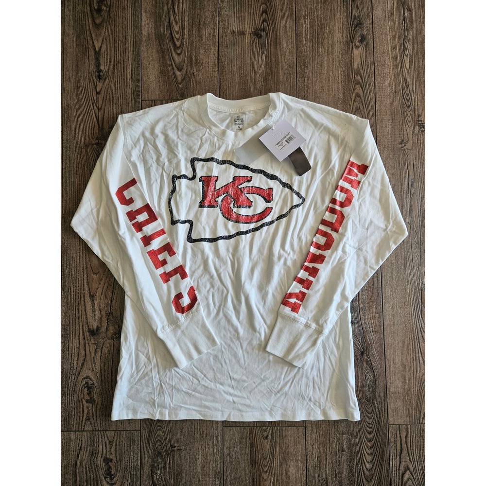 Kansas city chiefs Gameday couture lomg sleeve t shirt size S Oversized